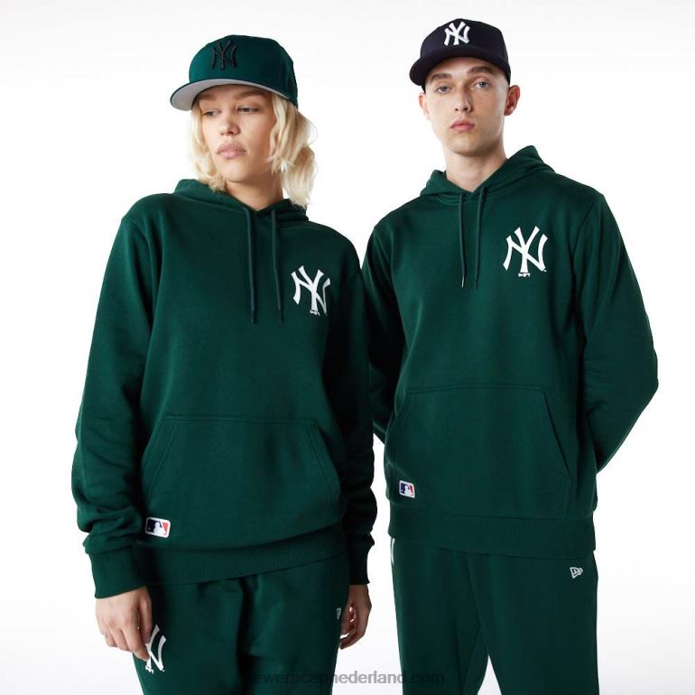 New Era New York Yankees Essentials donkergroene hoodie 0J2842769