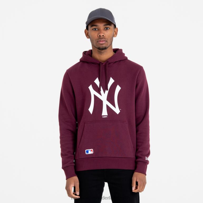 New Era New York Yankees teamlogo kastanjebruine hoodie 0J2842774