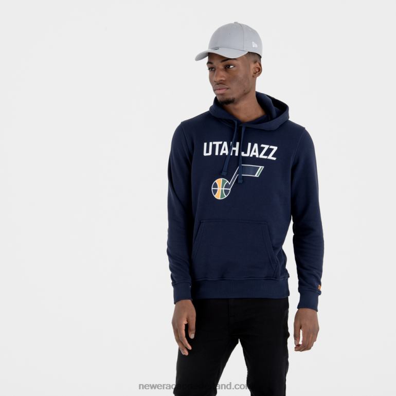 New Era Utah Jazz team logo marineblauwe hoodie 0J2842775