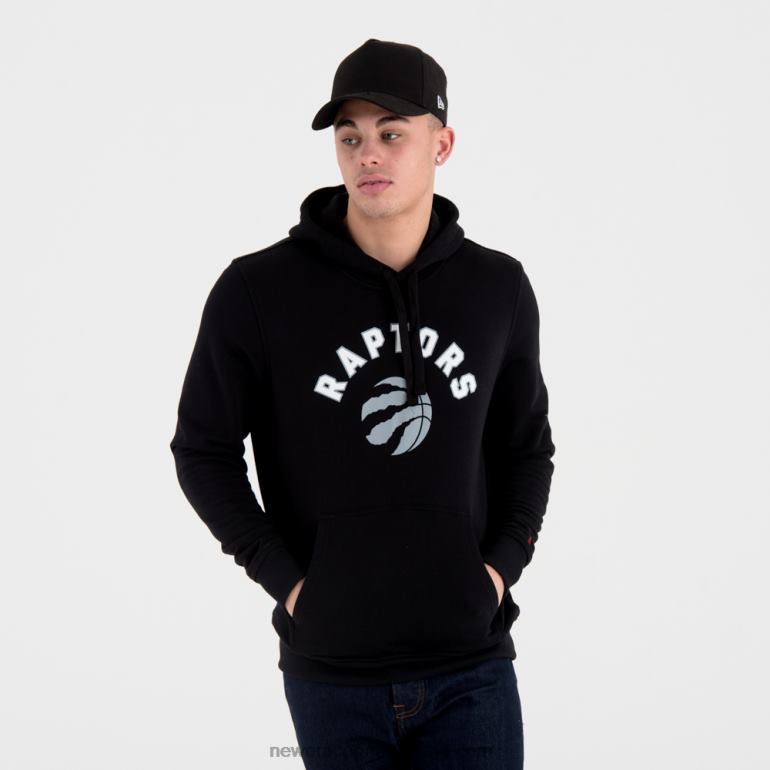 New Era toronto raptors team logo zwarte hoodie 0J2842717