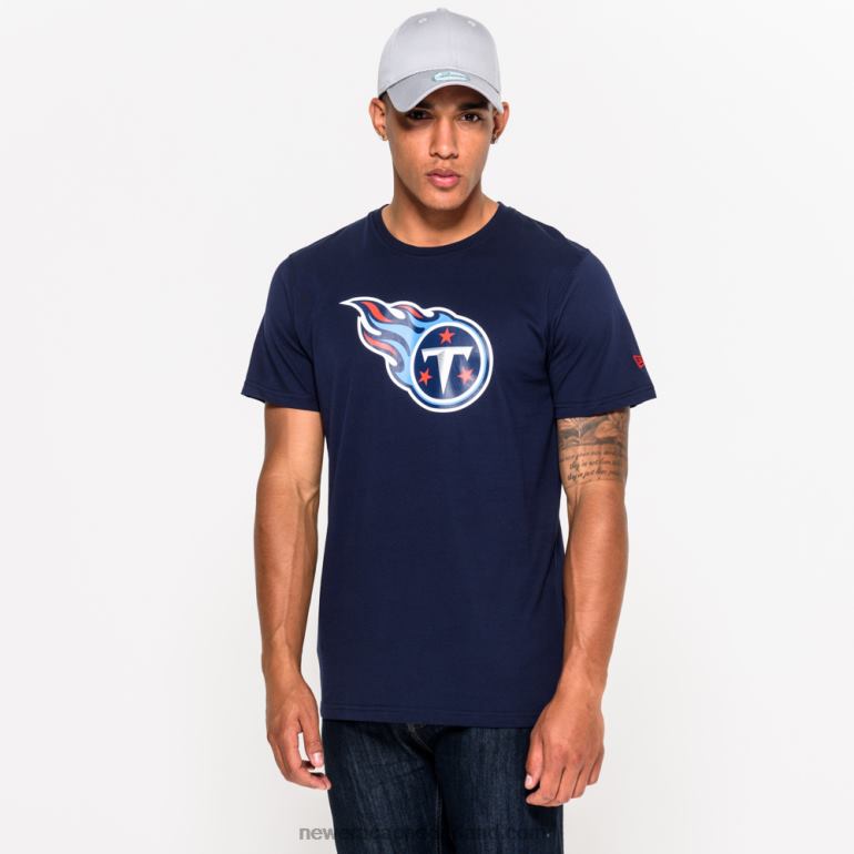 New Era Tennessee Titans team logo blauw t-shirt 0J2842938