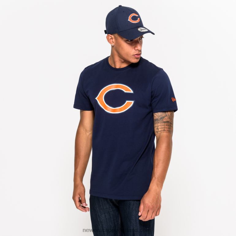 New Era chicago beren marineblauw t-shirt met teamlogo 0J2842966