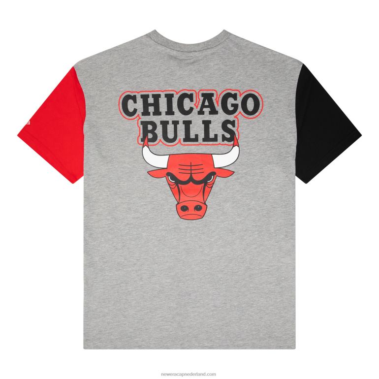 New Era chicago bulls nba paris games grijs t-shirt 0J2843000