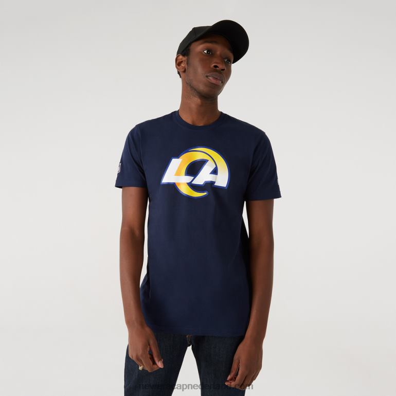 New Era la rams nfl teamlogo blauw t-shirt 0J2843171